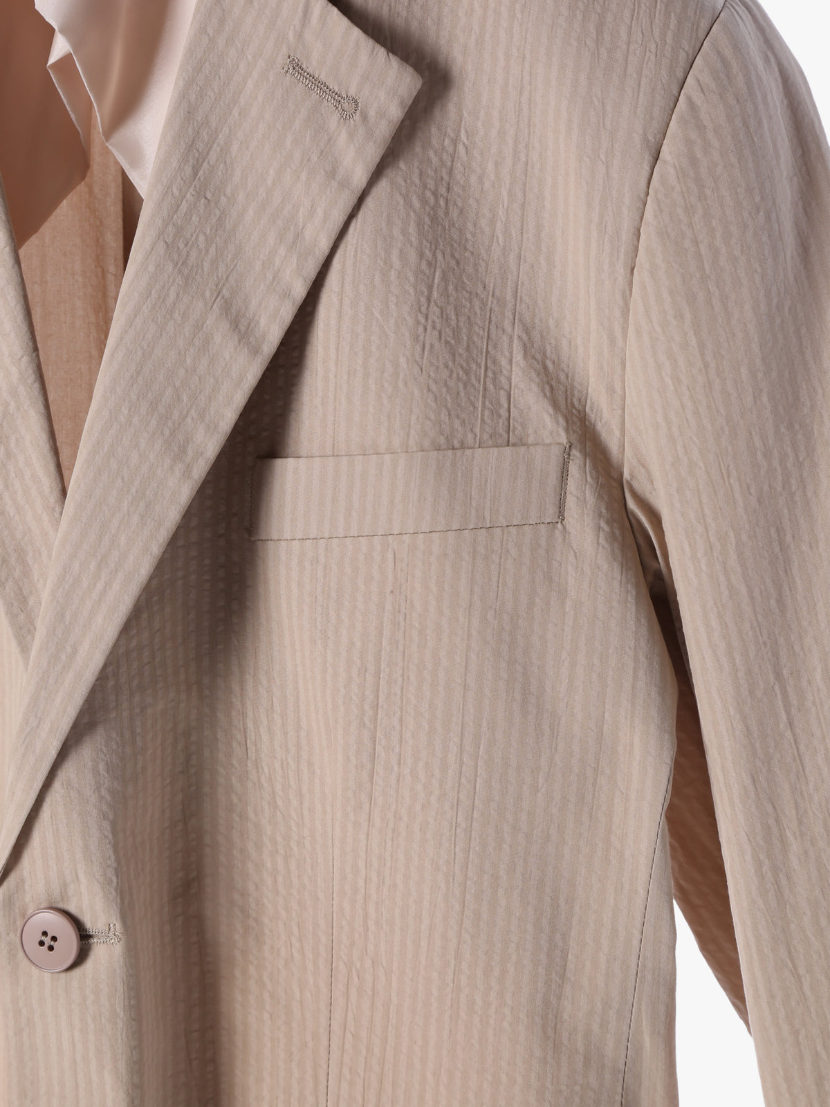 HOMME メンズ RD62 VESTE ジャケット ブラウン