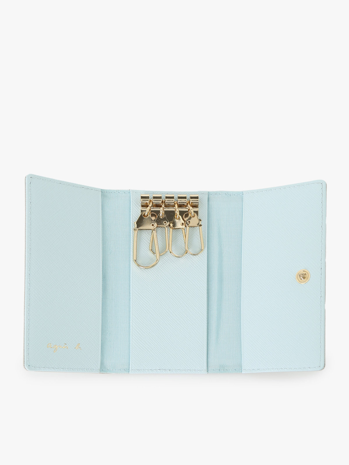 VOYAGE ウィメンズ バッグ＆ウォレット レザー キーケース ”Erika” QAW05-07 グレー系その他