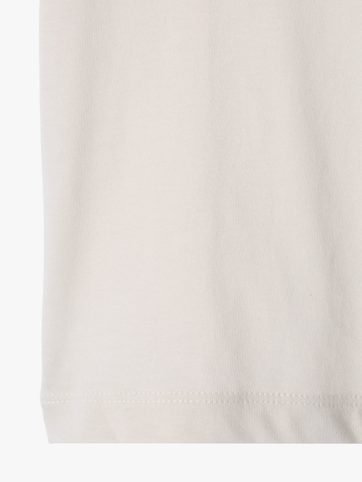 ENFANT ベビー ベビー ロゴ コットン 半袖 Tシャツ Agneau ベージュ
