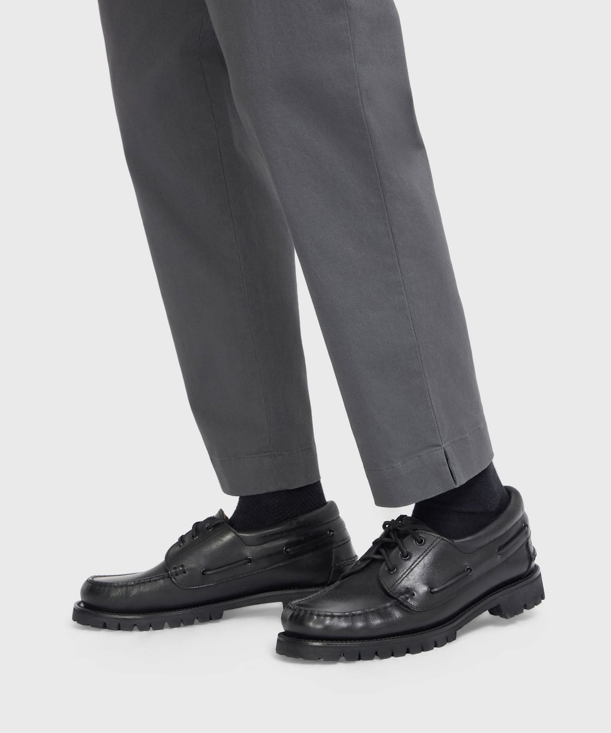 HOMME メンズ メンズ コットン パンツ "Jams" チャコールグレー