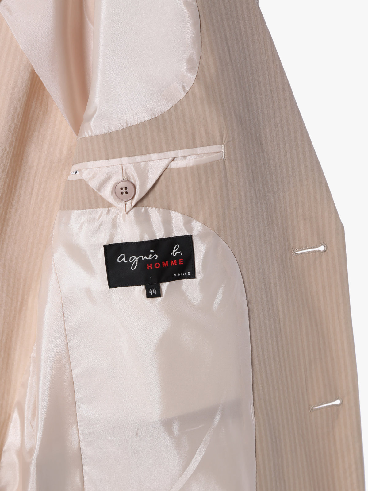 HOMME メンズ RD62 VESTE ジャケット ブラウン