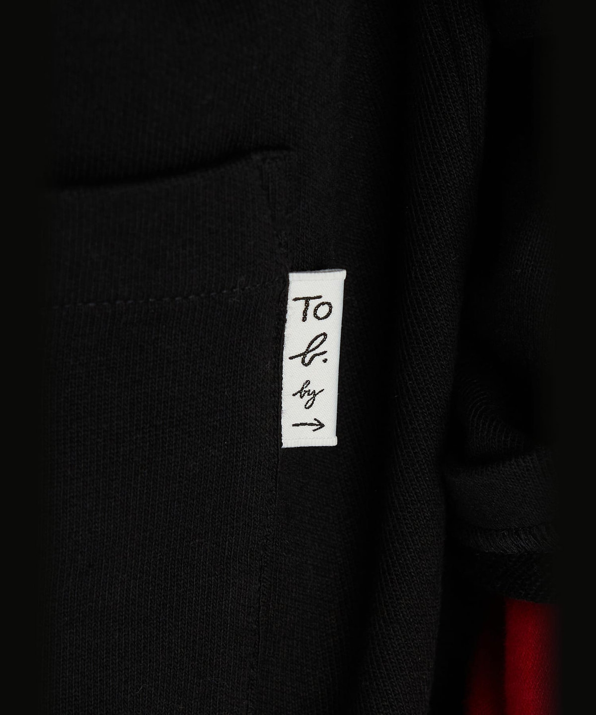 To b. by agnès b. To b. by agnes b.× green label relaxing コットン ビッグカーディガン ブラック