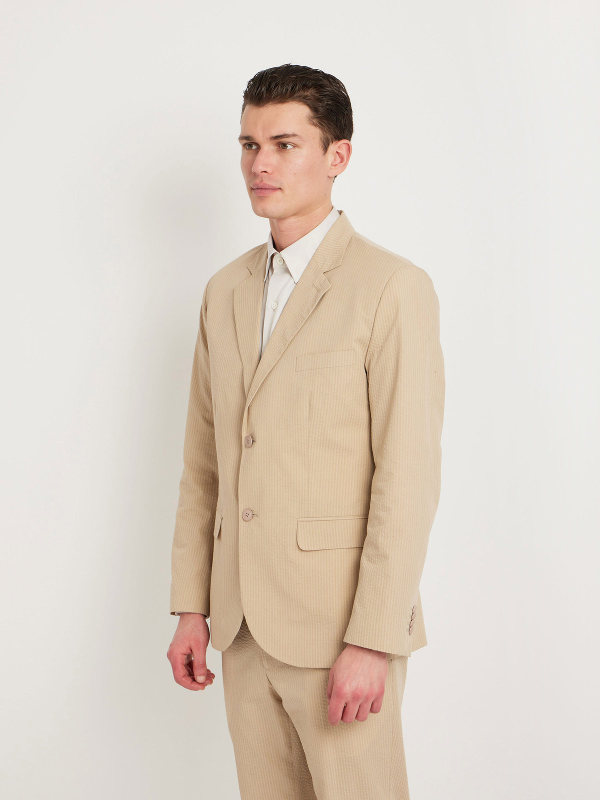 HOMME メンズ RD62 VESTE ジャケット ブラウン