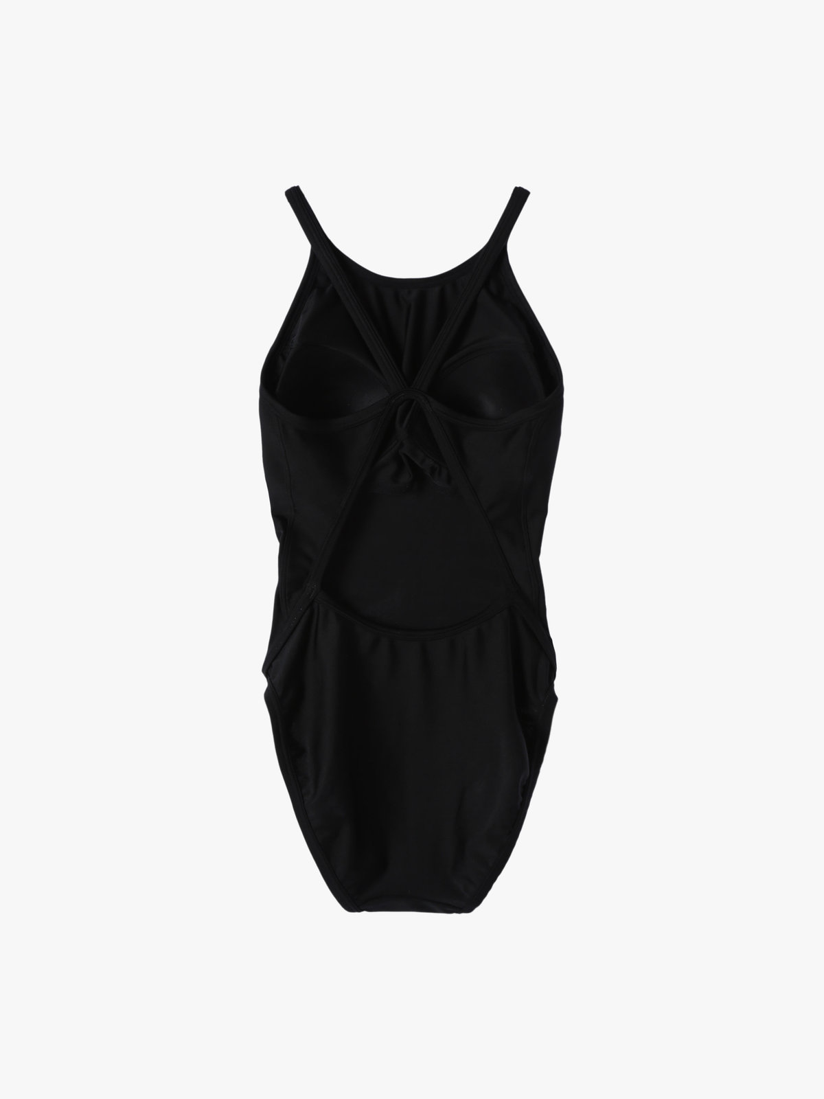 FEMME ウィメンズ agnes b. x arena フィットネス ワンピースオープンバック スイムウェア ブラック