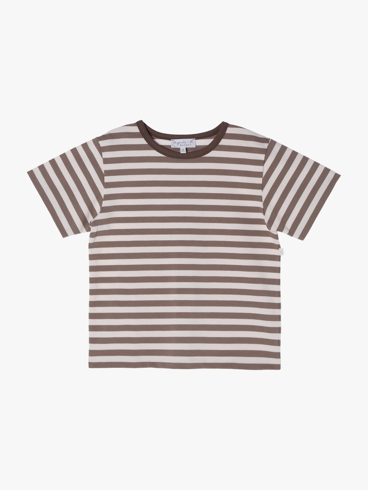 ENFANT ユニセックス 【Outlet】J008 E PYJAMA キッズ パジャマ ベージュ×ブラウン