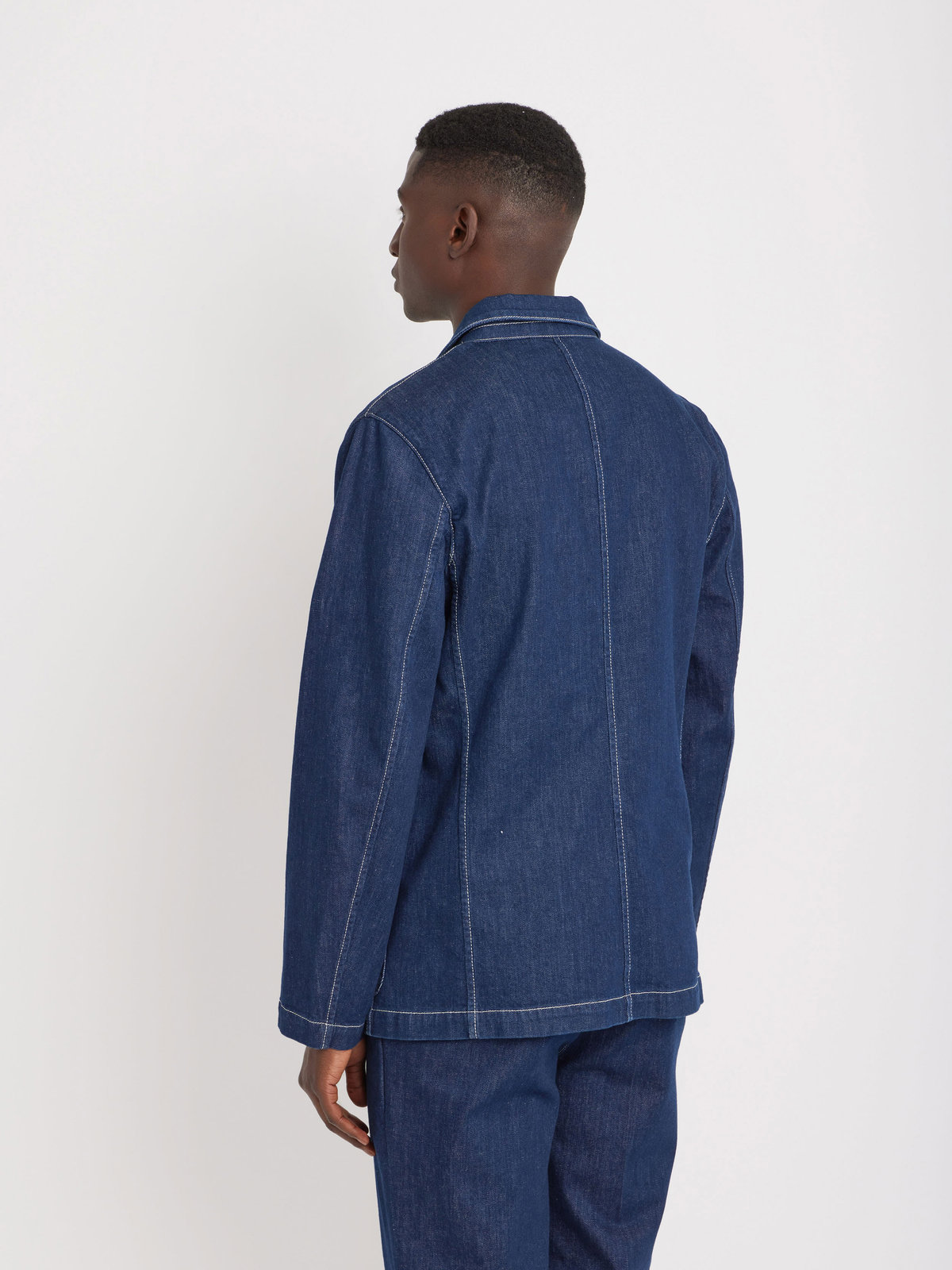 HOMME メンズ メンズ ジャケット ネイビー