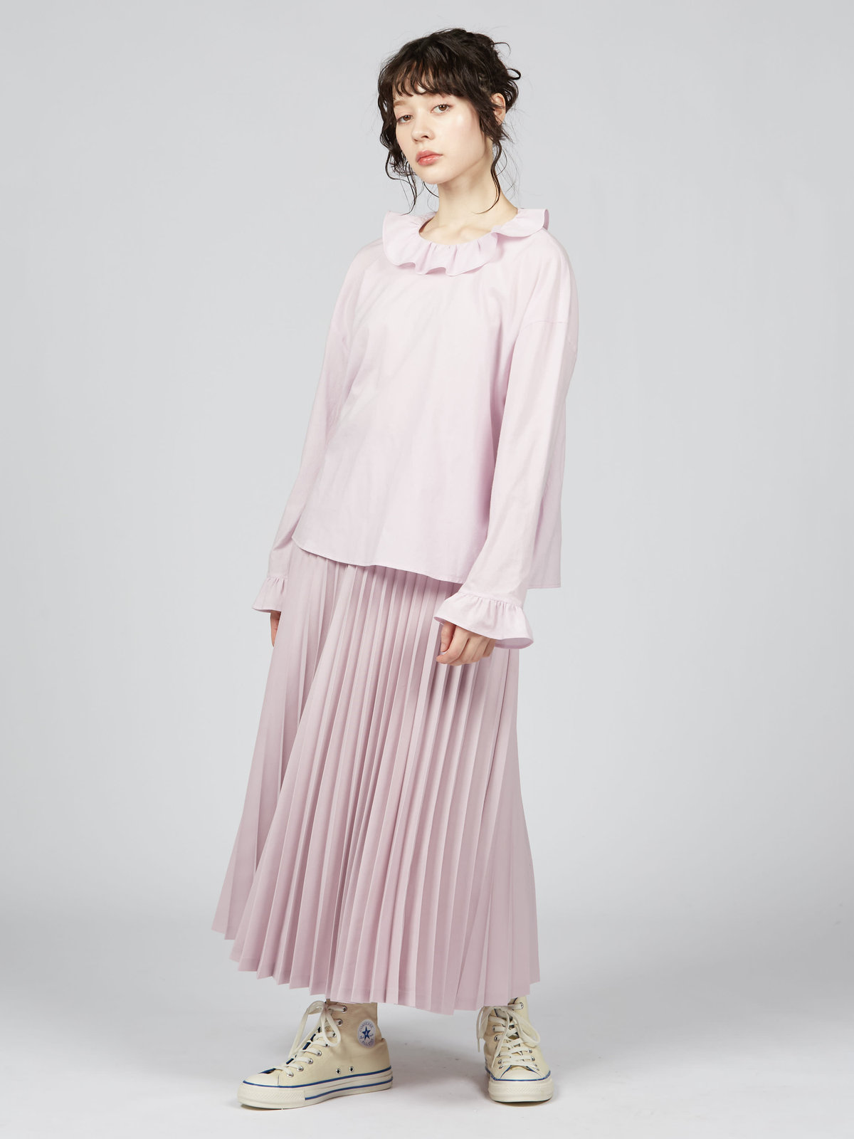 To b. by agnès b. 【Outlet】ピエロカラーブラウス ピンク