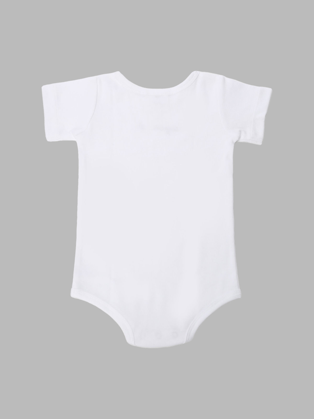 ENFANT ベビー ベビー コットン 半袖ボディ 2枚組 ホワイト