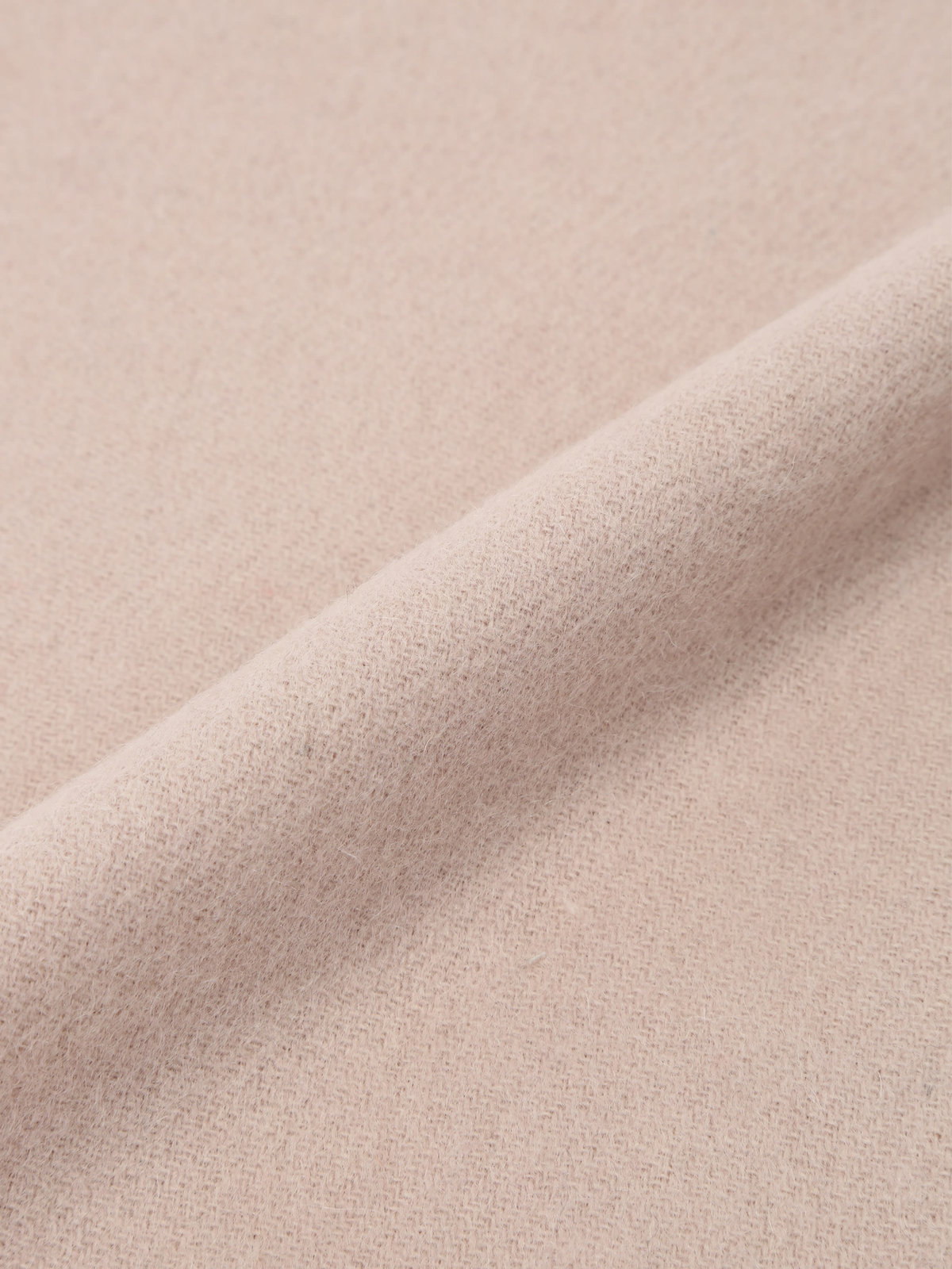 To b. by agnès b. 【Outlet】ロゴプレート カシミヤ ウール マフラー ホワイト系その他