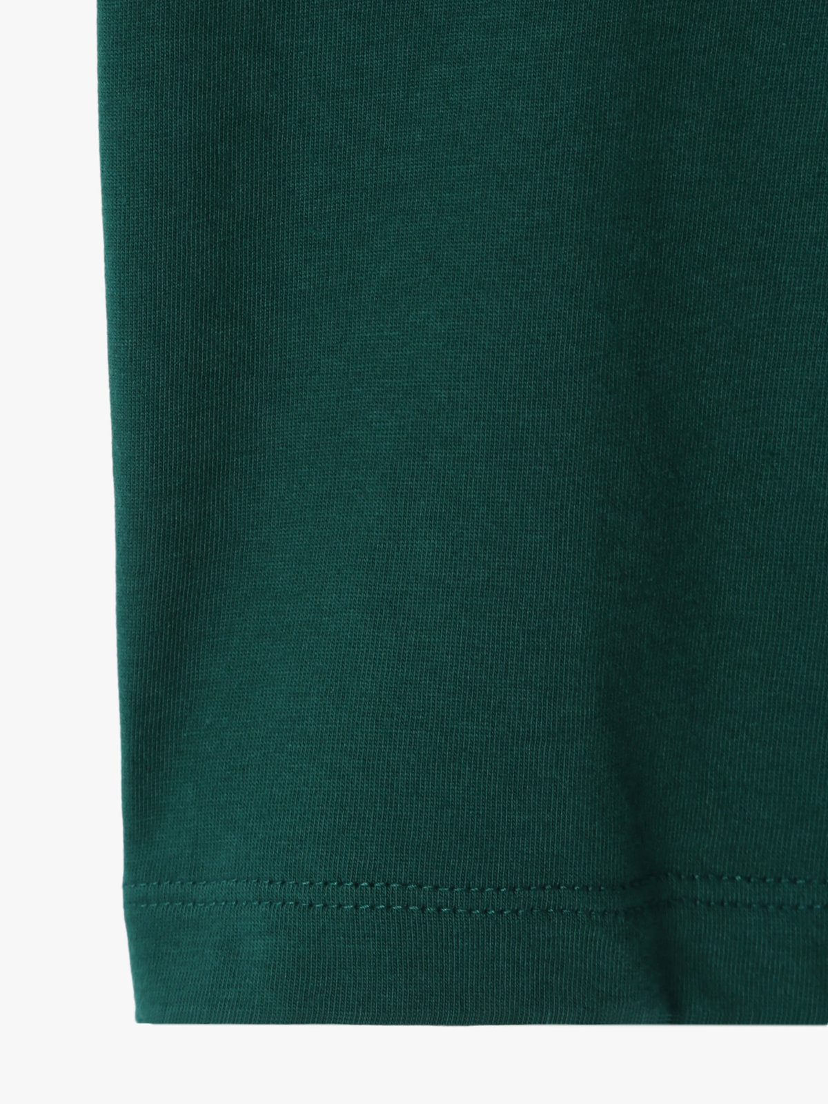 ENFANT ベビー ベビー ロゴ コットン 半袖 Tシャツ Agneau グリーン