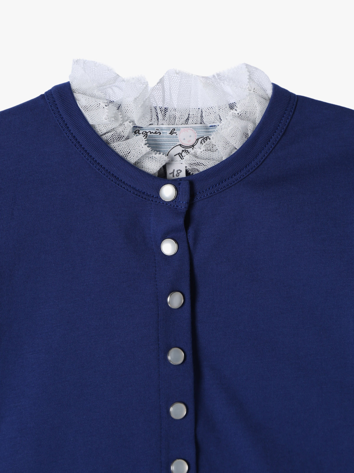 ENFANT ベビー JIB3 L CARDIGAN ベビー カーディガン ブルー系その他
