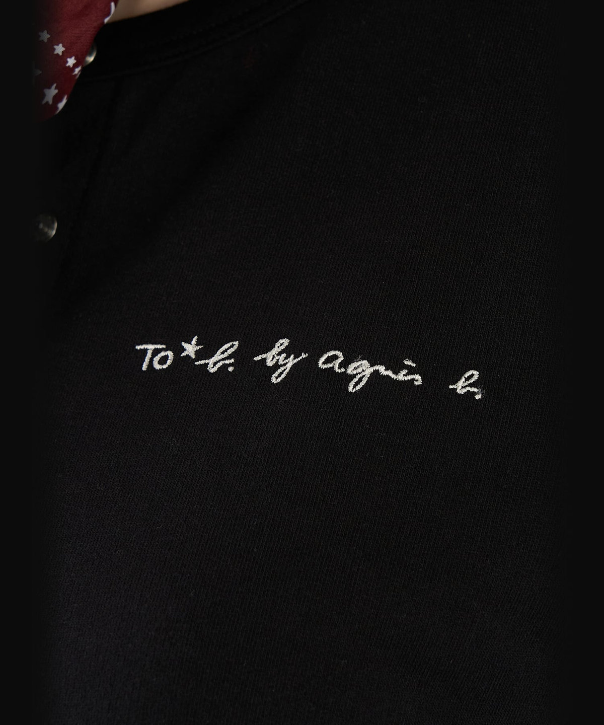 To b. by agnès b. To b. by agnes b.× green label relaxing オーガニックコットン ニュートラディショナルカーディガン ブラック