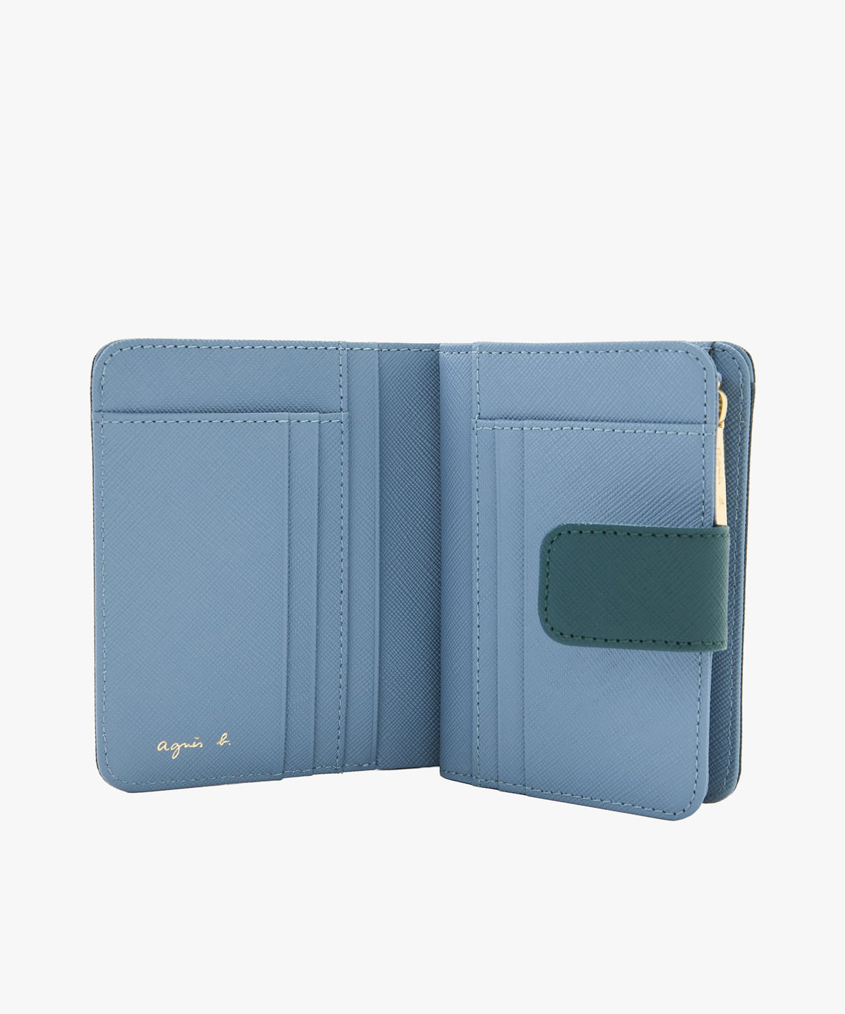 VOYAGE ウィメンズ バッグ＆ウォレット レザー 二つ折り ウォレット "Erika" QAW05-11 グリーン