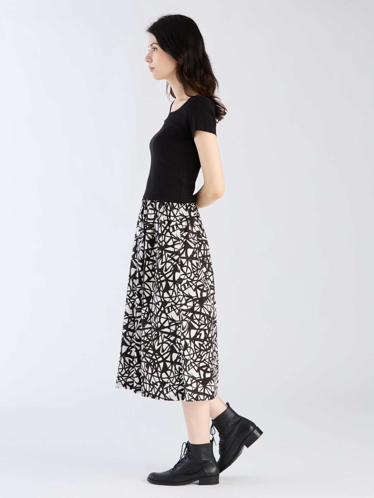FEMME ウィメンズ JE57 ROBE ワンピース ブラック