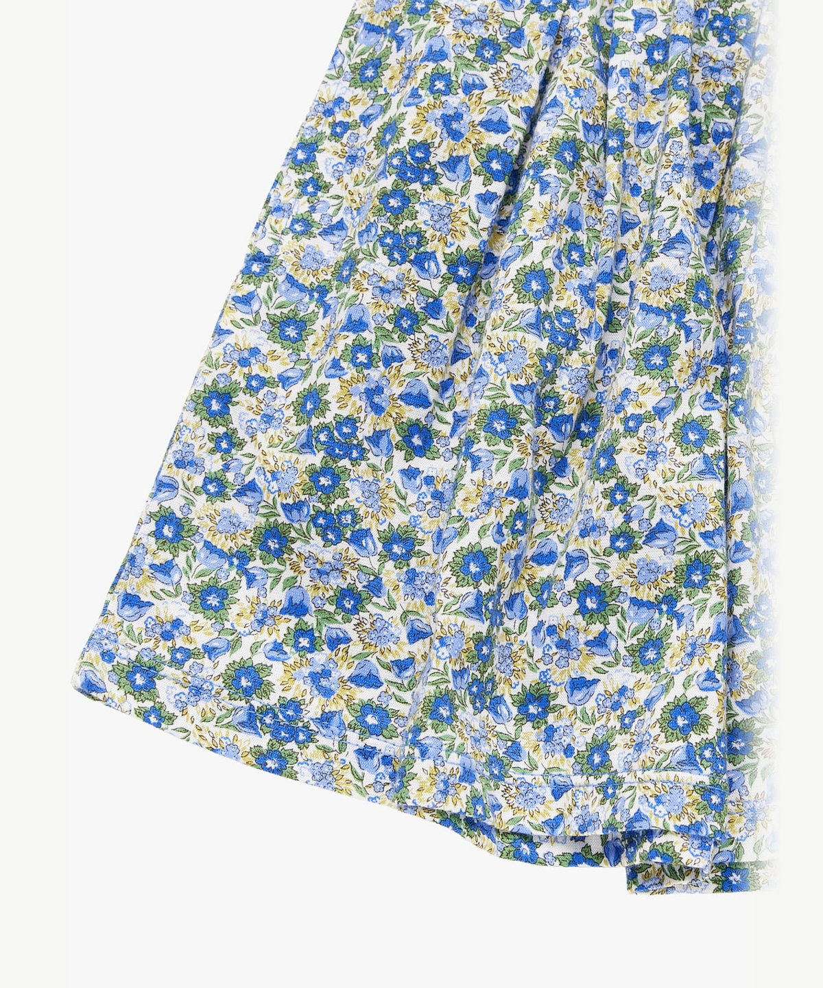 ENFANT ガールズ キッズ フラワープリント コットン フレア キュロット ブルー系その他