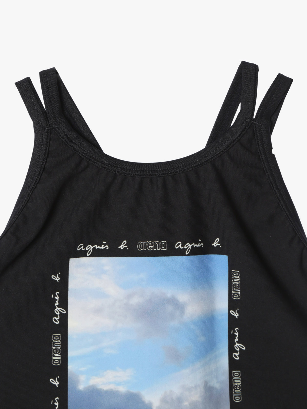 FEMME ウィメンズ agnes b. x arena タフスーツ トレーニング ワンピース スイムウェア マルチ