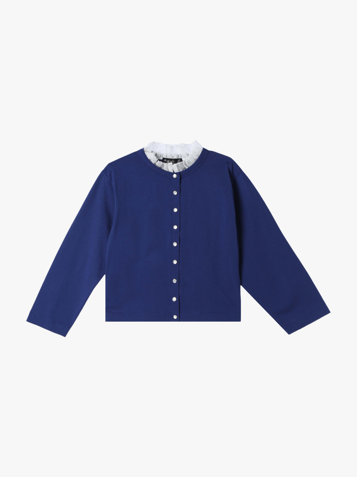 ENFANT ガールズ JIB3 E CARDIGAN キッズ カーディガン ブルー系その他