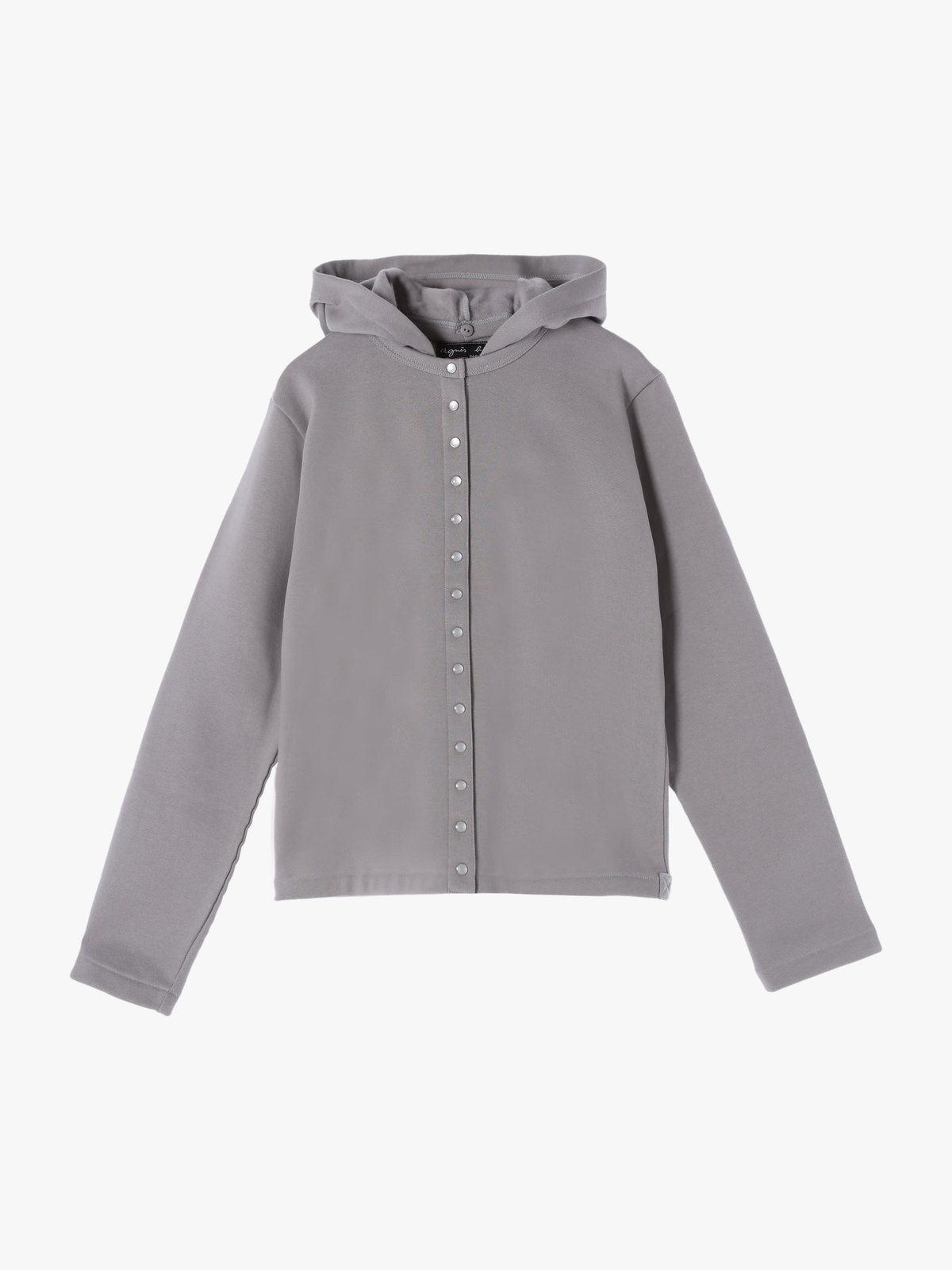 FEMME ウィメンズ コットン メルトン カーディガンプレッション ”Capuche” グレー系その他
