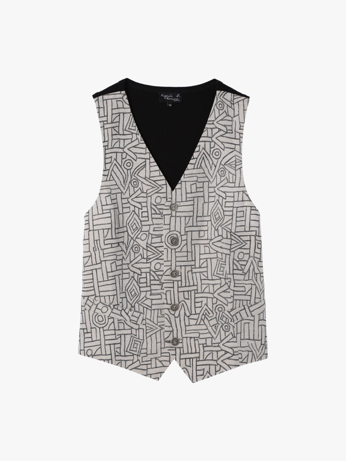 HOMME メンズ IDR3 GILET ジレ ベージュ