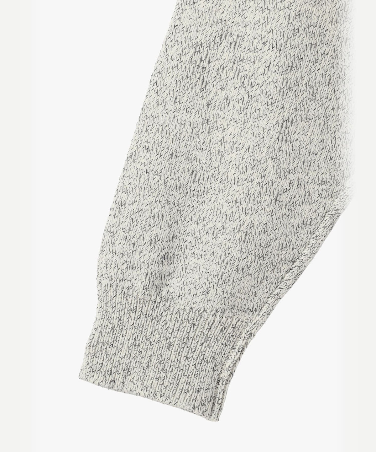 HOMME メンズ メンズ "b."ロゴ コットン 長袖 ニット プルオーバー グレー系その他