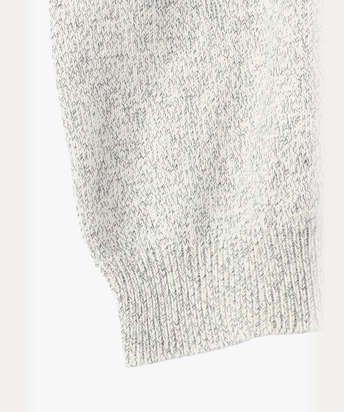 HOMME メンズ メンズ "b."ロゴ コットン 長袖 ニット プルオーバー グレー系その他