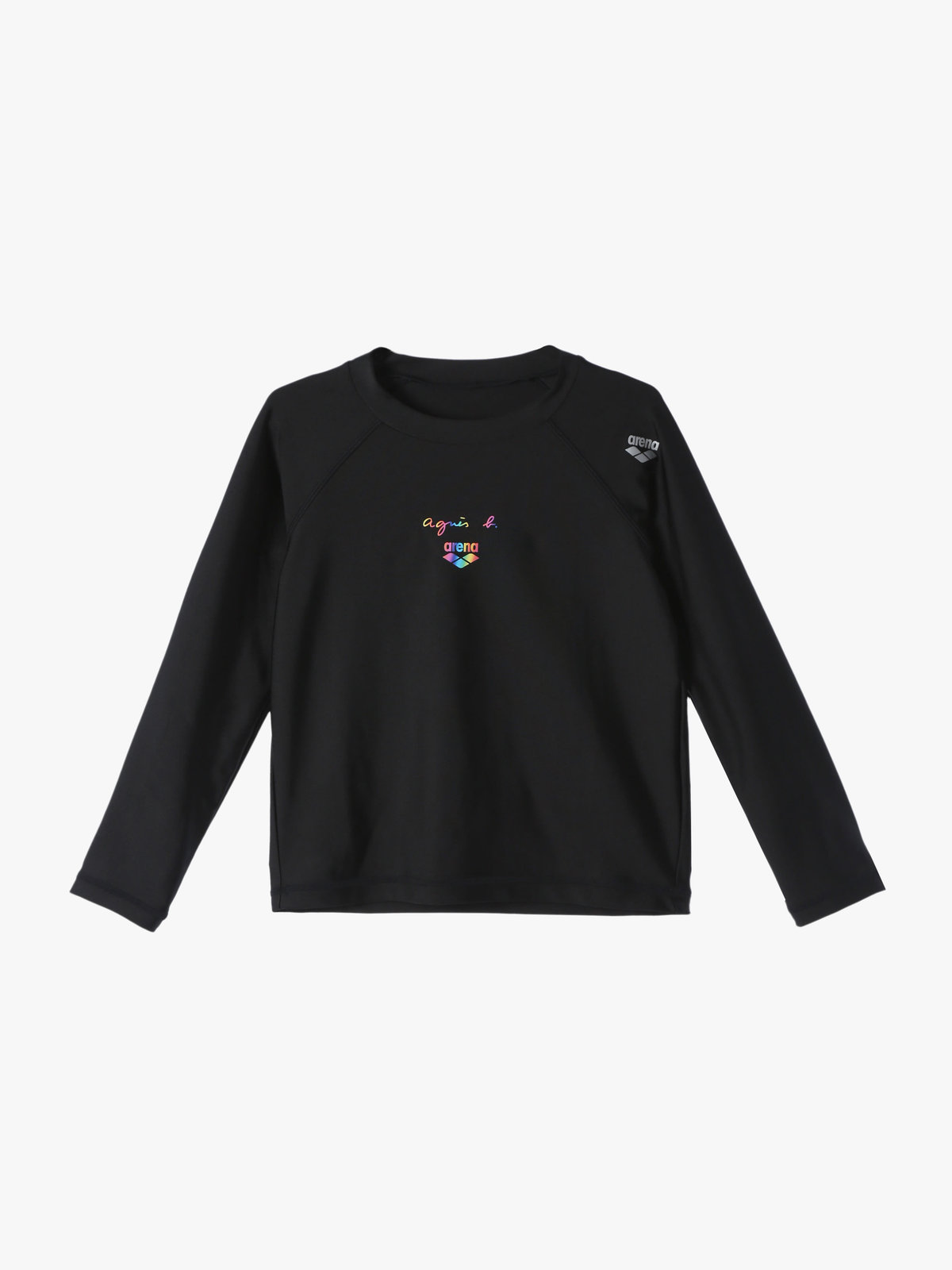 ENFANT ユニセックス agnes b. x arena キッズ ラッシュガード ブラック