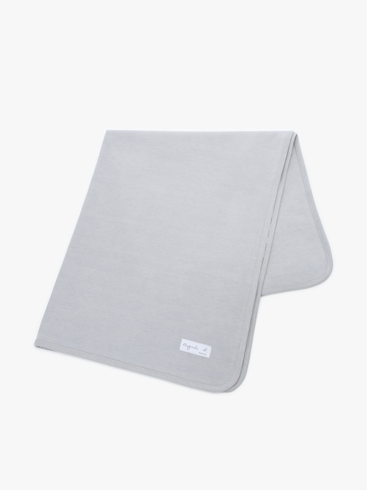 ENFANT ユニセックス キッズ 細ボーダー コットン ベビーケット グレー