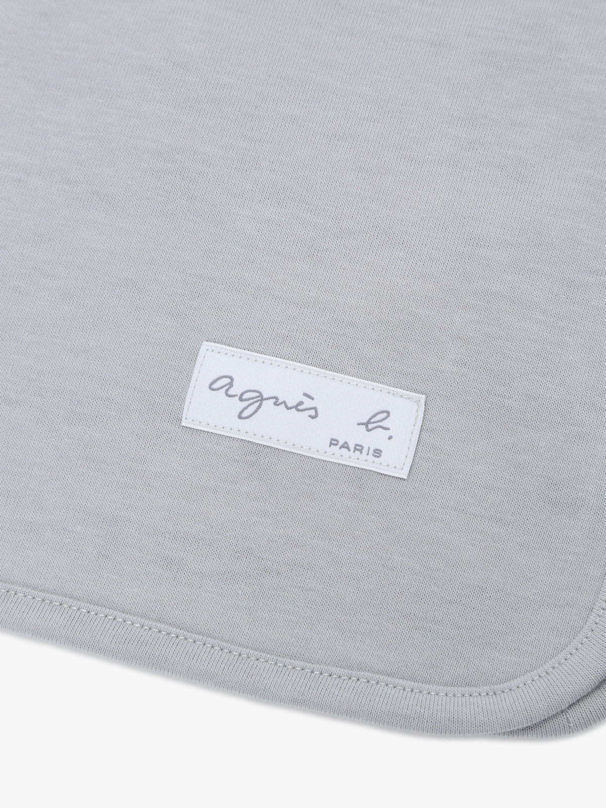 ENFANT ユニセックス キッズ 細ボーダー コットン ベビーケット グレー