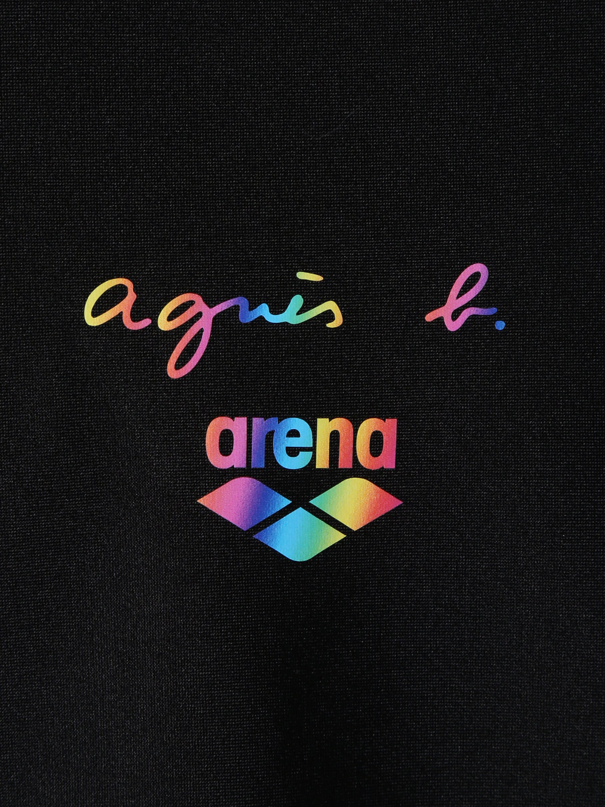 ENFANT ユニセックス agnes b. x arena キッズ ラッシュガード ブラック