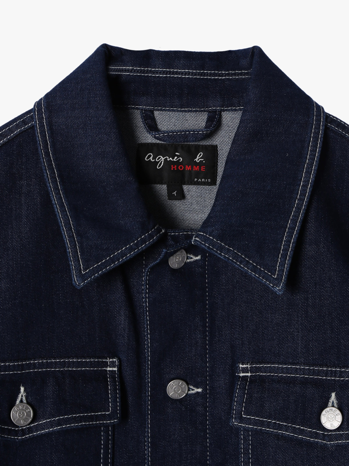 HOMME メンズ メンズ デニム ジャケット ”Ixone” ネイビー