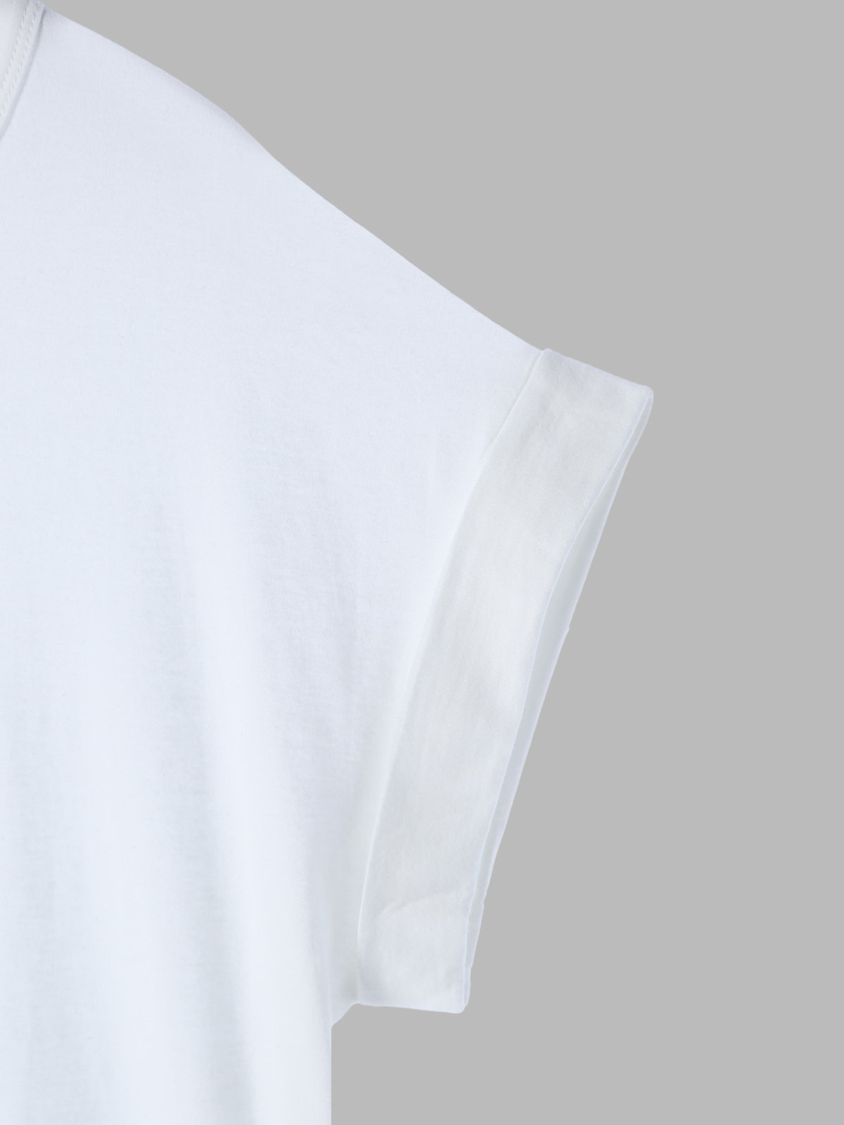 To b. by agnès b. 【Outlet】 スリーレイヤードロゴTシャツ ホワイト