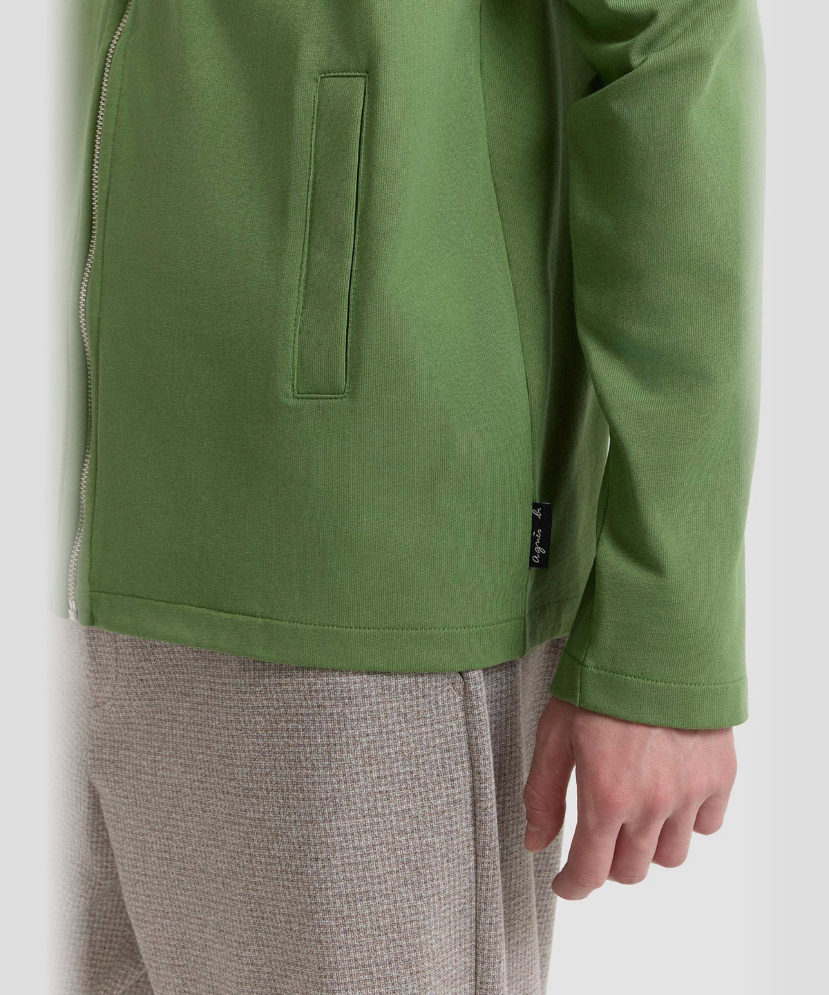 HOMME メンズ メンズ コットン ジップアップ ジャケット "Purcell" グリーン系その他