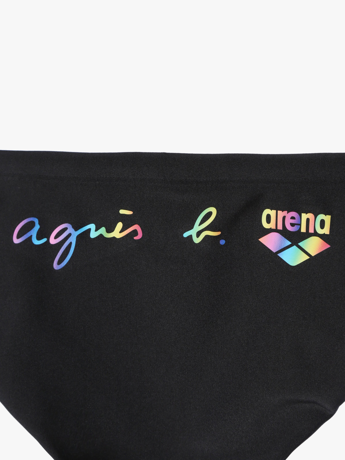 HOMME メンズ agnes b. x arena メンズ トレーニング リミック スイムウェア ブラック