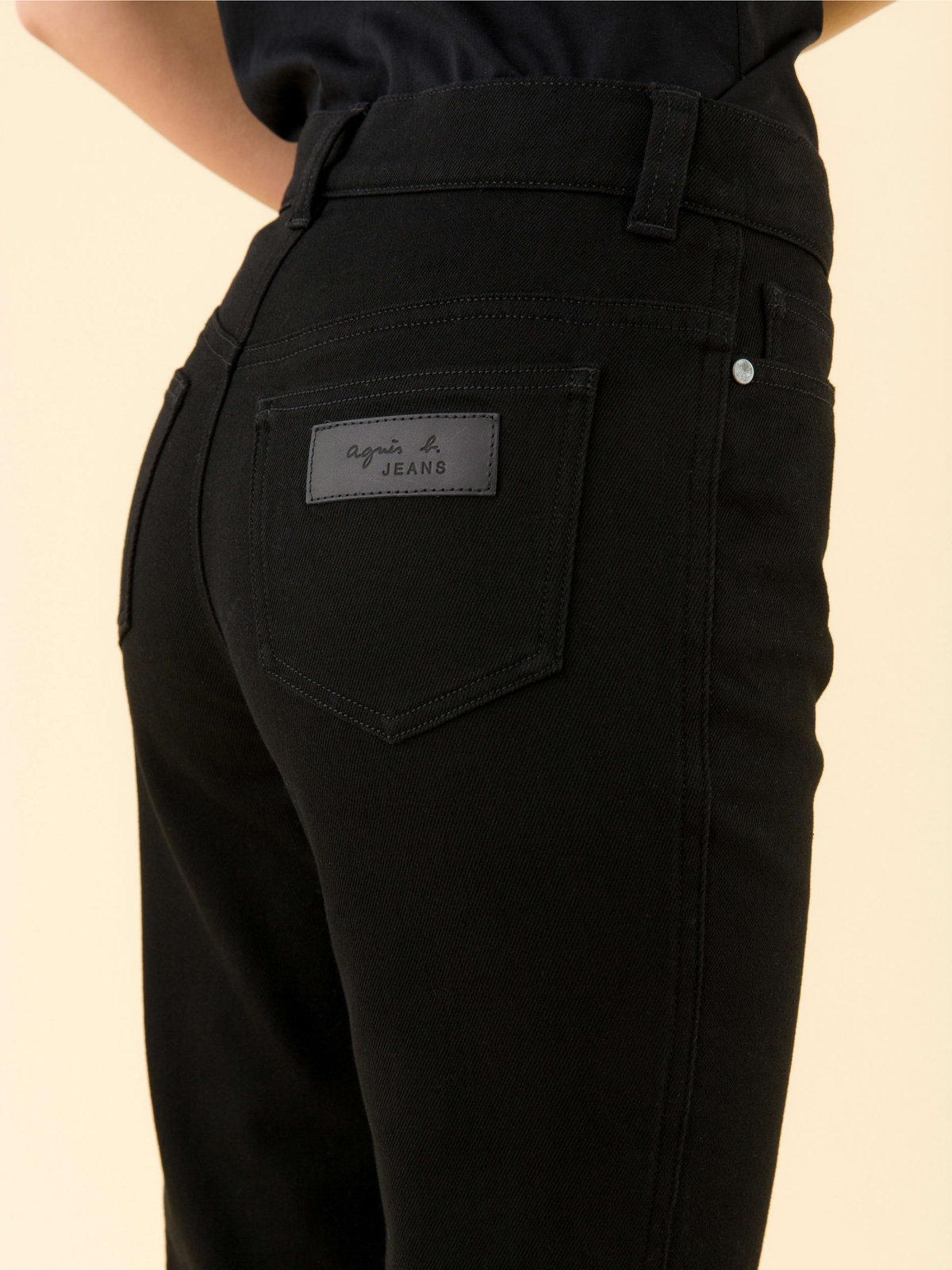 FEMME ウィメンズ KJ13 JEAN'S デニムパンツ ブラック