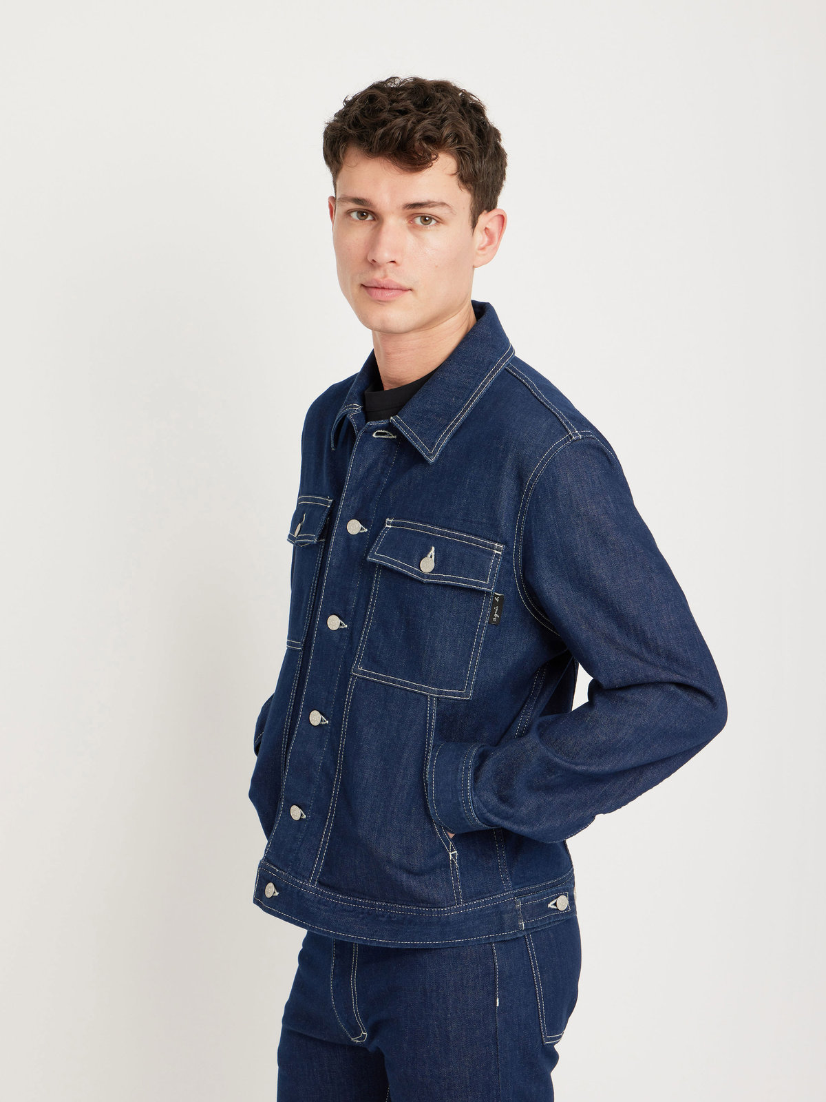 HOMME メンズ メンズ デニム ジャケット ”Ixone” ネイビー