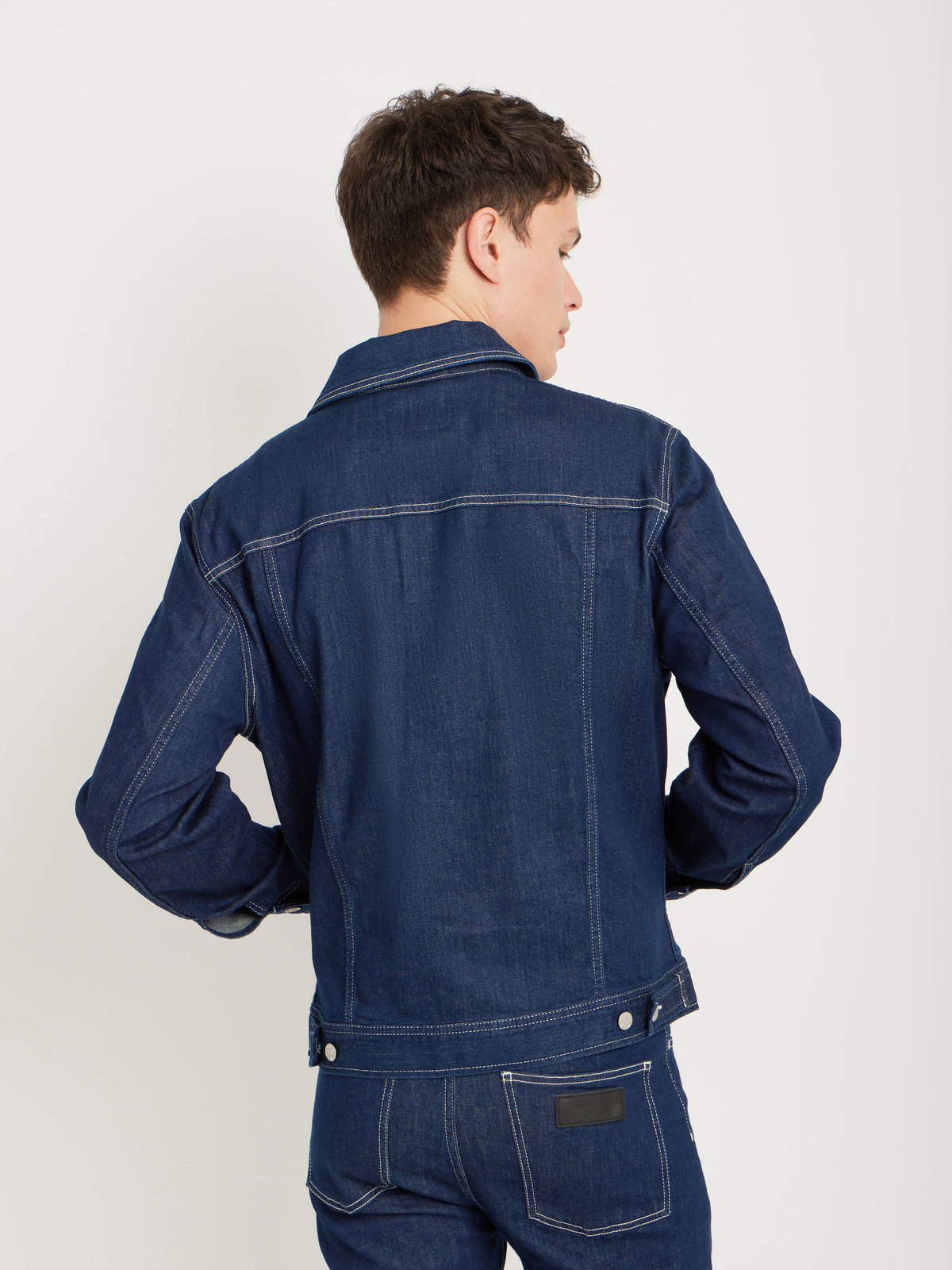 HOMME メンズ メンズ デニム ジャケット ”Ixone” ネイビー