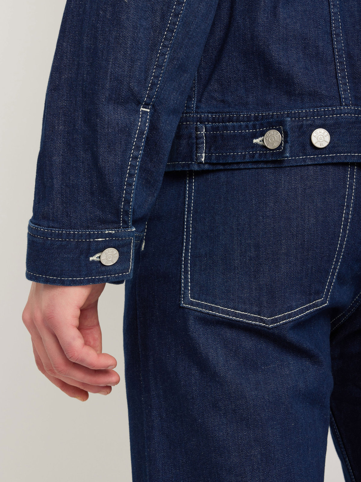 HOMME メンズ メンズ デニム ジャケット ”Ixone” ネイビー