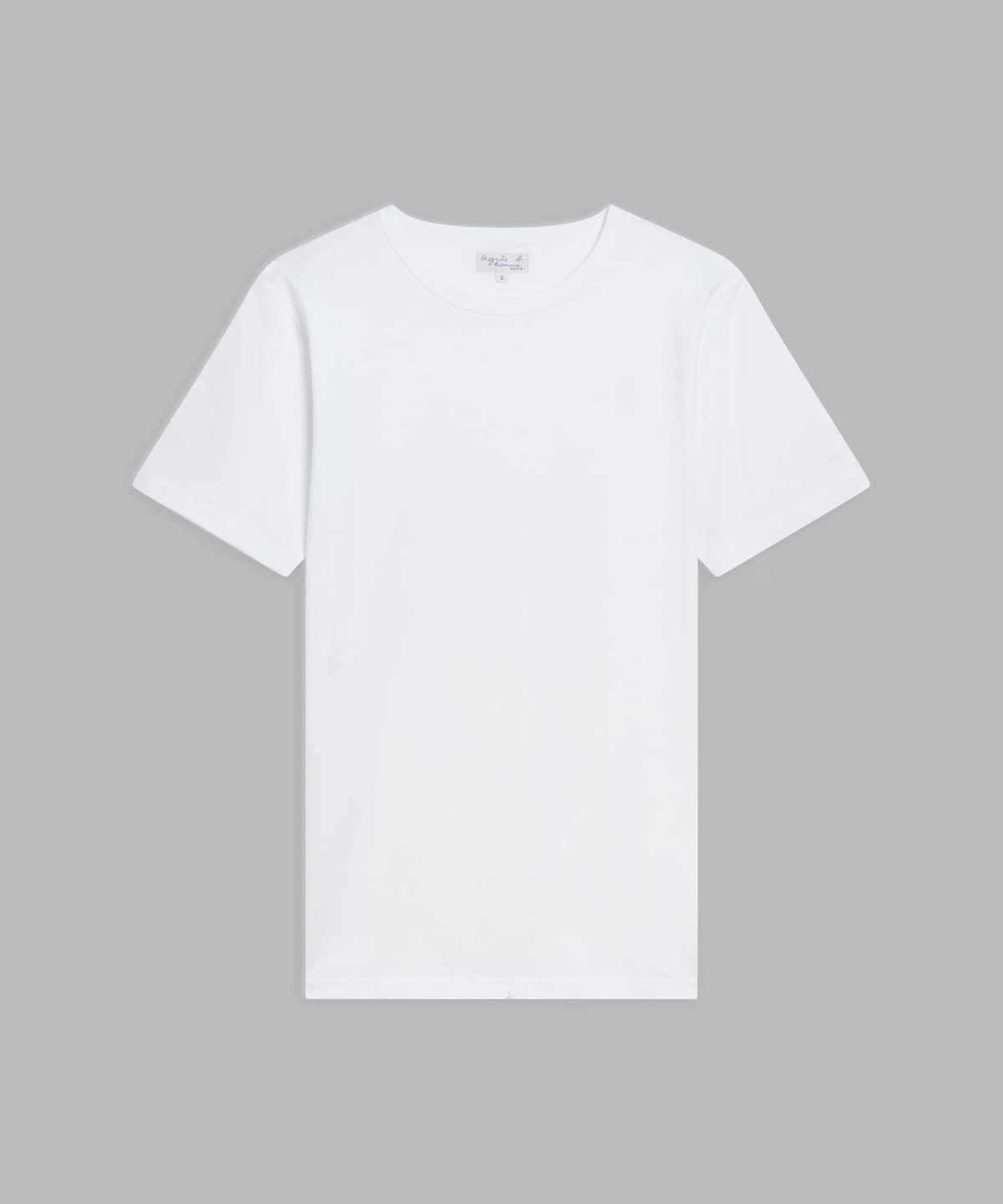 HOMME メンズ メンズ オーガニックコットン 半袖 Tシャツ "Coulos" ホワイト