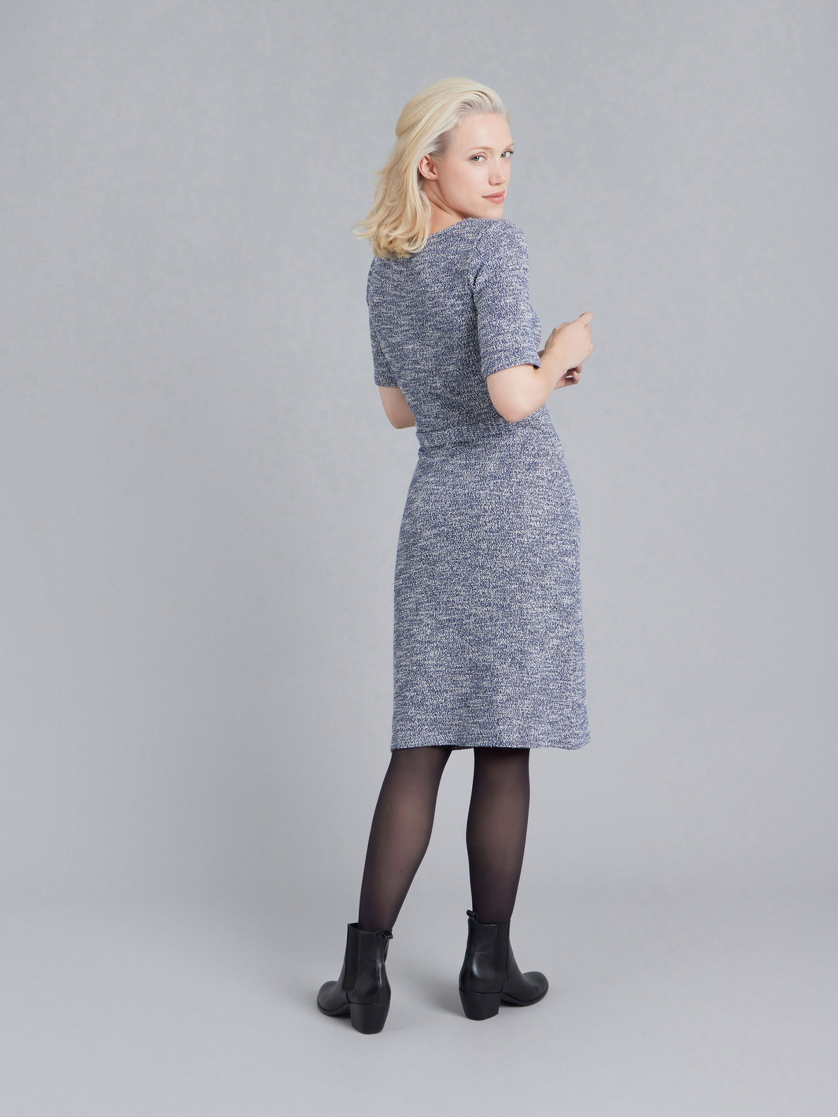 FEMME ウィメンズ 【Outlet】JHX6 ROBE ワンピース ブルー系その他