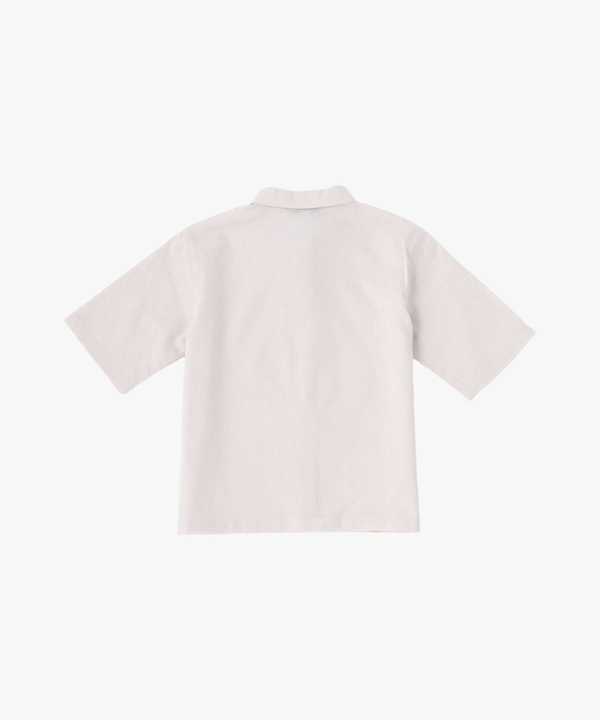 ENFANT ユニセックス キッズ コットンリネン 半袖 シャツ ベージュ系その他