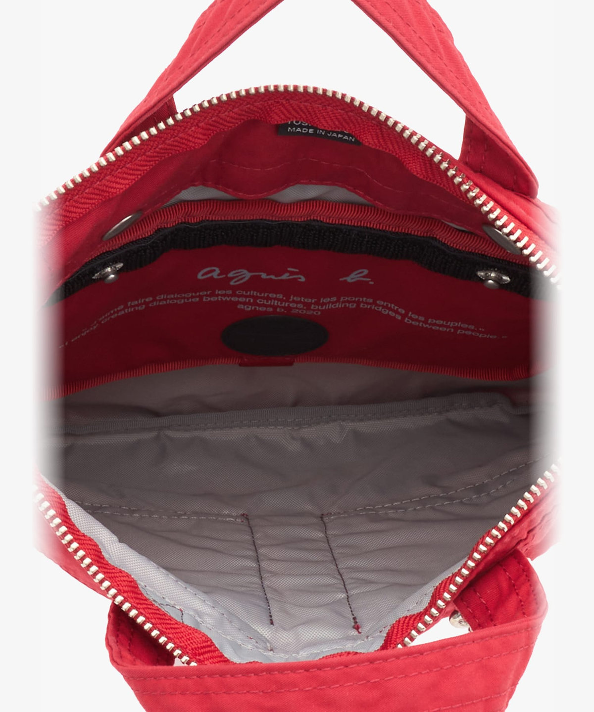 VOYAGE メンズ バッグ＆ウォレット agnes b. x POTR 2way ヘルメットバッグ(S) POTR01-02 レッド