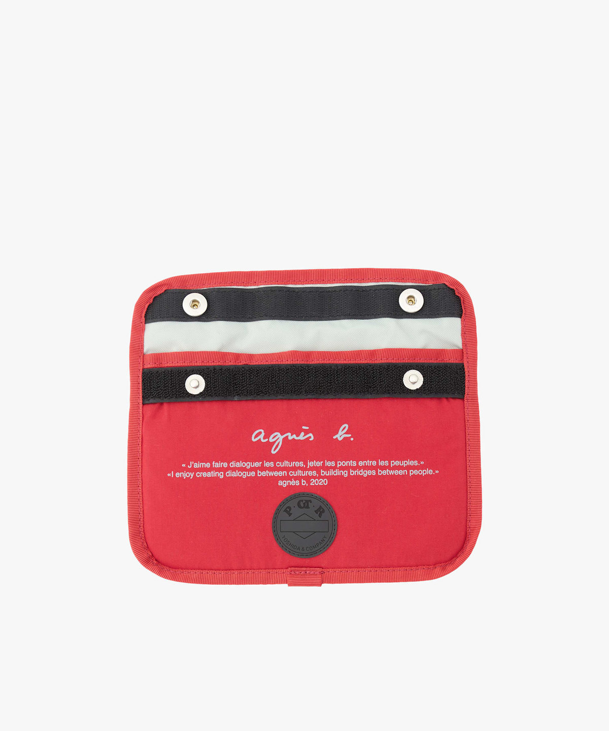 VOYAGE メンズ バッグ＆ウォレット agnes b. x POTR 2way ヘルメットバッグ(S) POTR01-02 レッド