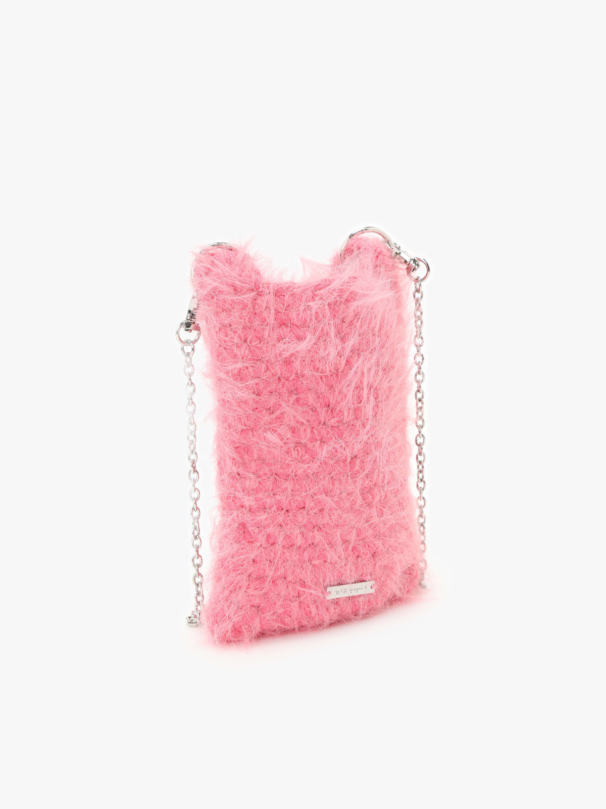 To b. by agnès b. 【Outlet】フラッフィー ミニ ポシェット ピンク