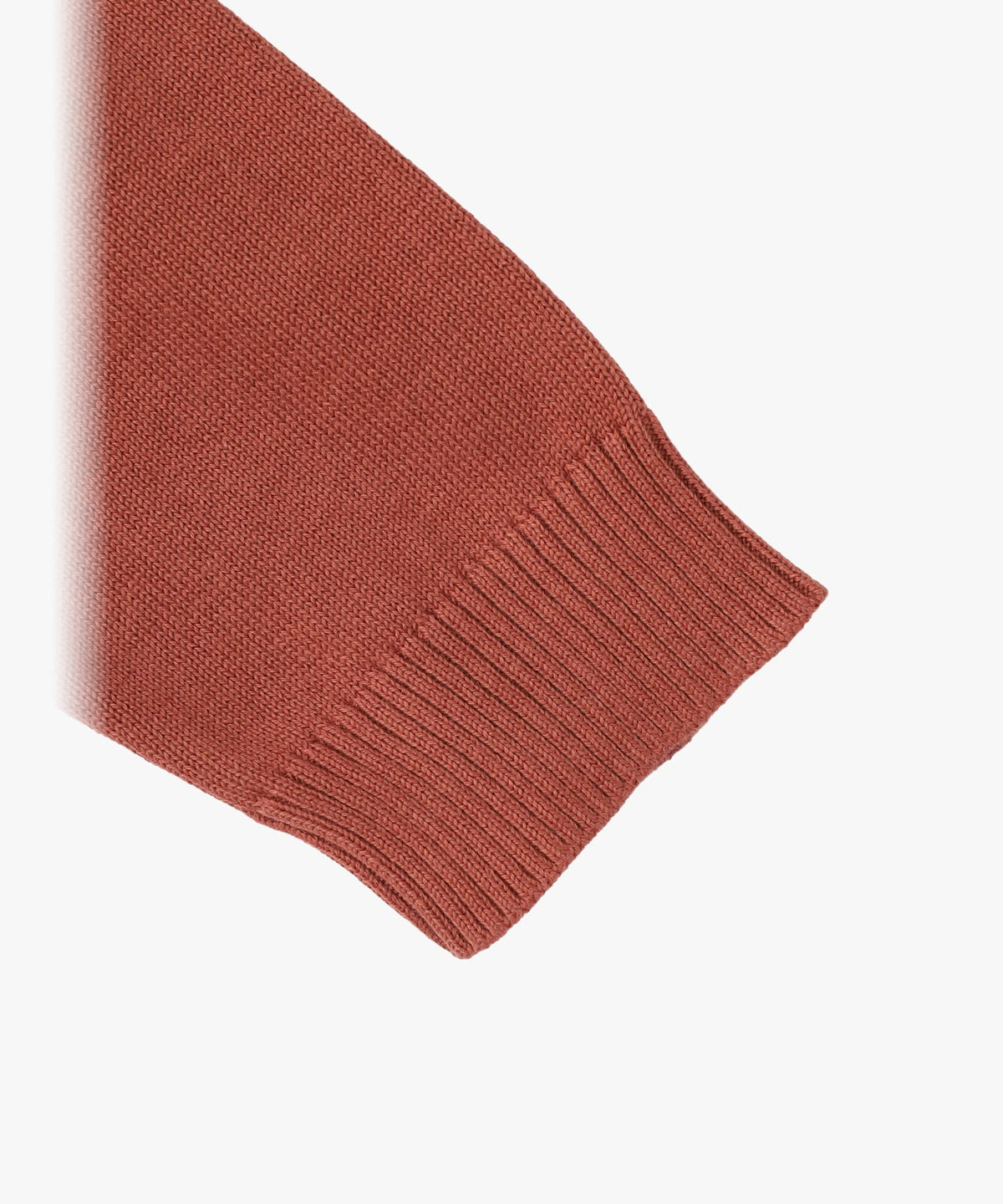 ENFANT ベビー ベビー ロゴ刺繍 コットン 長袖 ニット ワンピース レッド