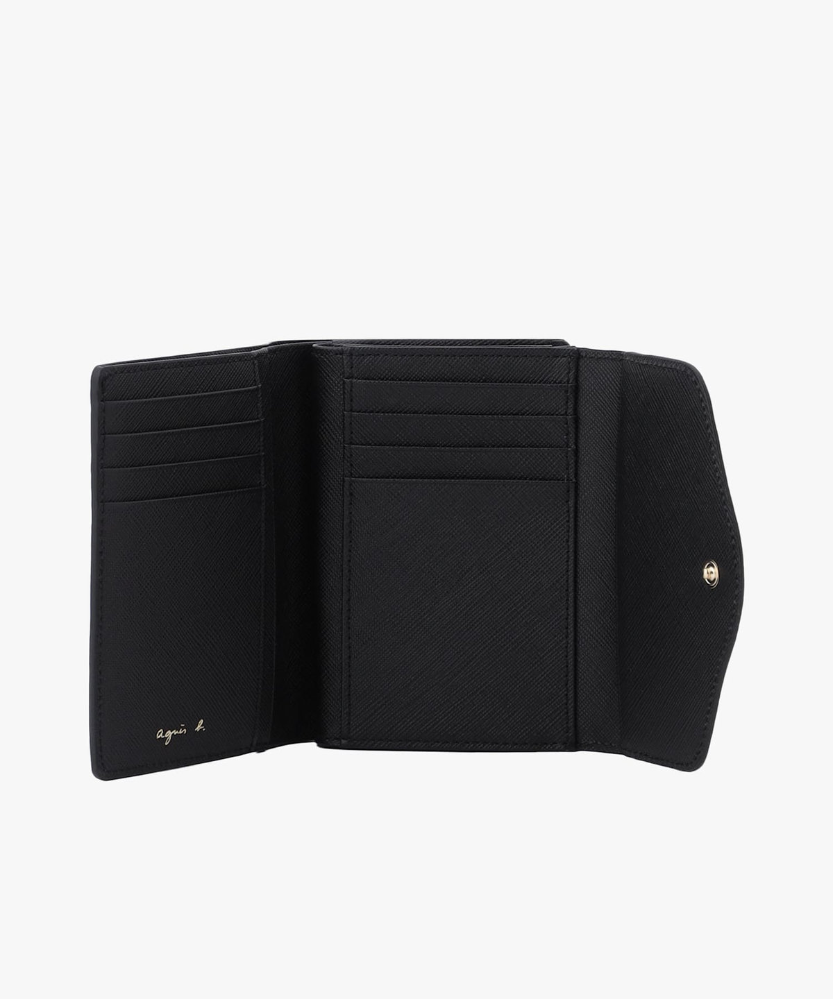 VOYAGE ウィメンズ バッグ＆ウォレット  レザー 二つ折りウォレット "ava"  TAW02-01 ブラック