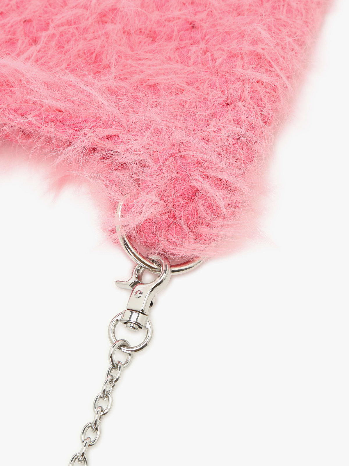 To b. by agnès b. 【Outlet】フラッフィー ミニ ポシェット ピンク