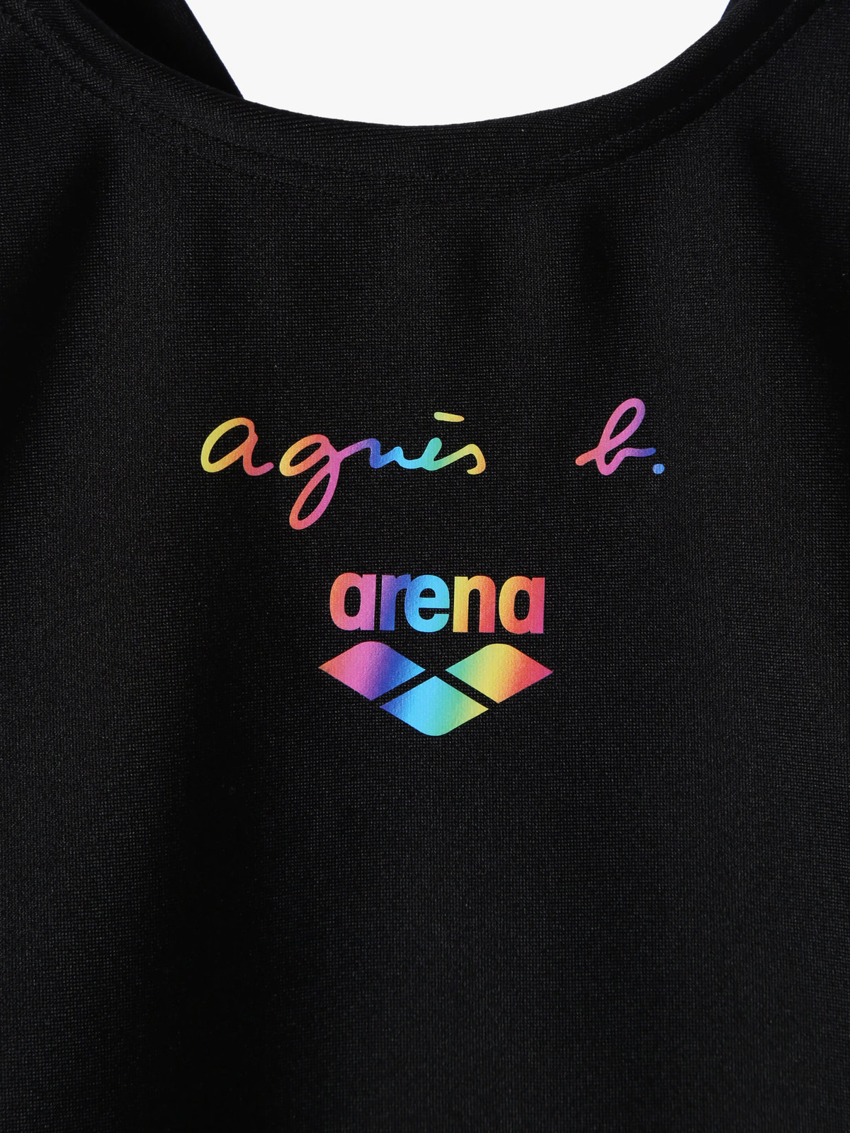 ENFANT ガールズ agnes b. x arena キッズ ワンピース スイムウェア ブラック