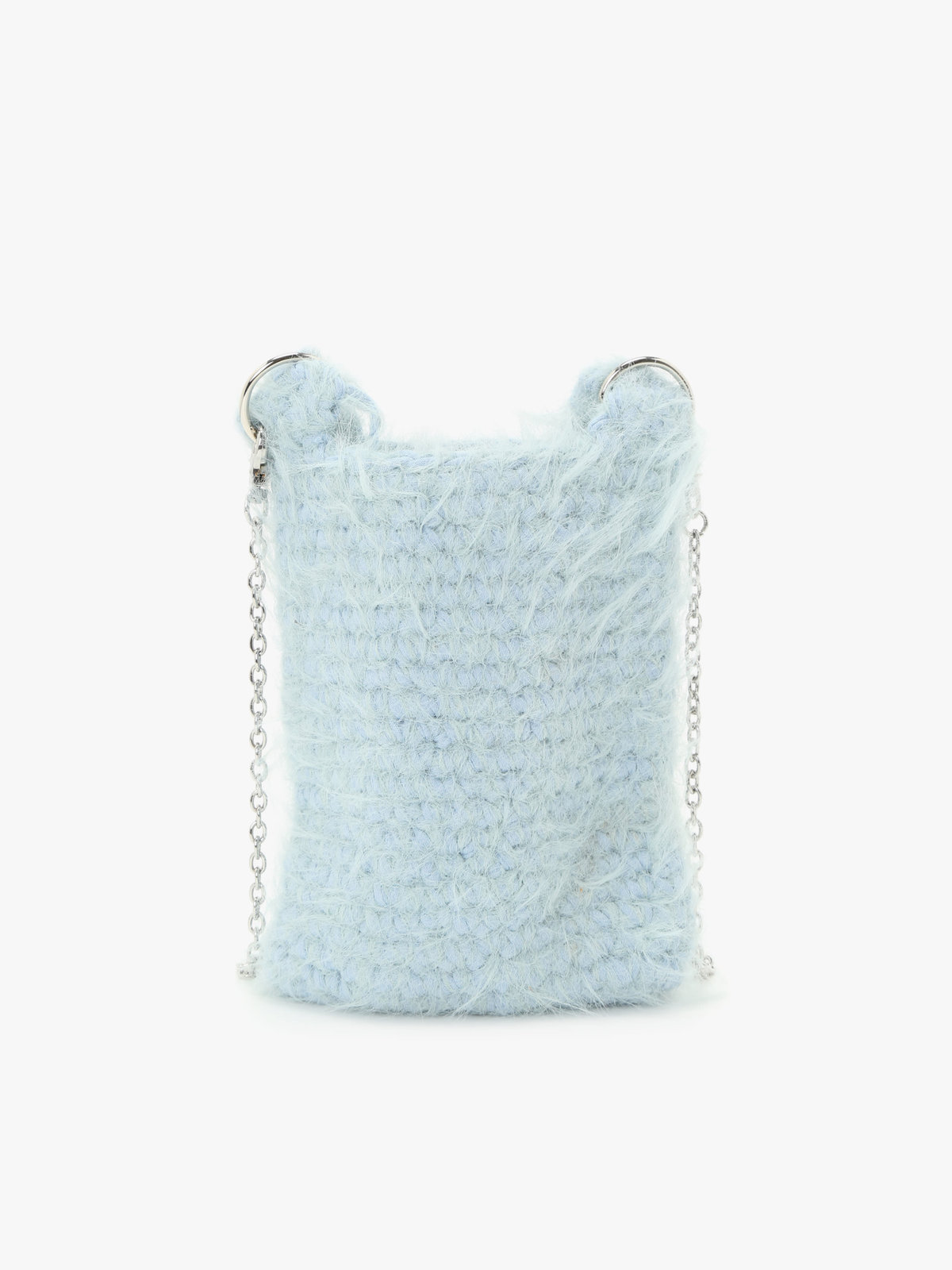 To b. by agnès b. 【Outlet】フラッフィー ミニ ポシェット ブルー