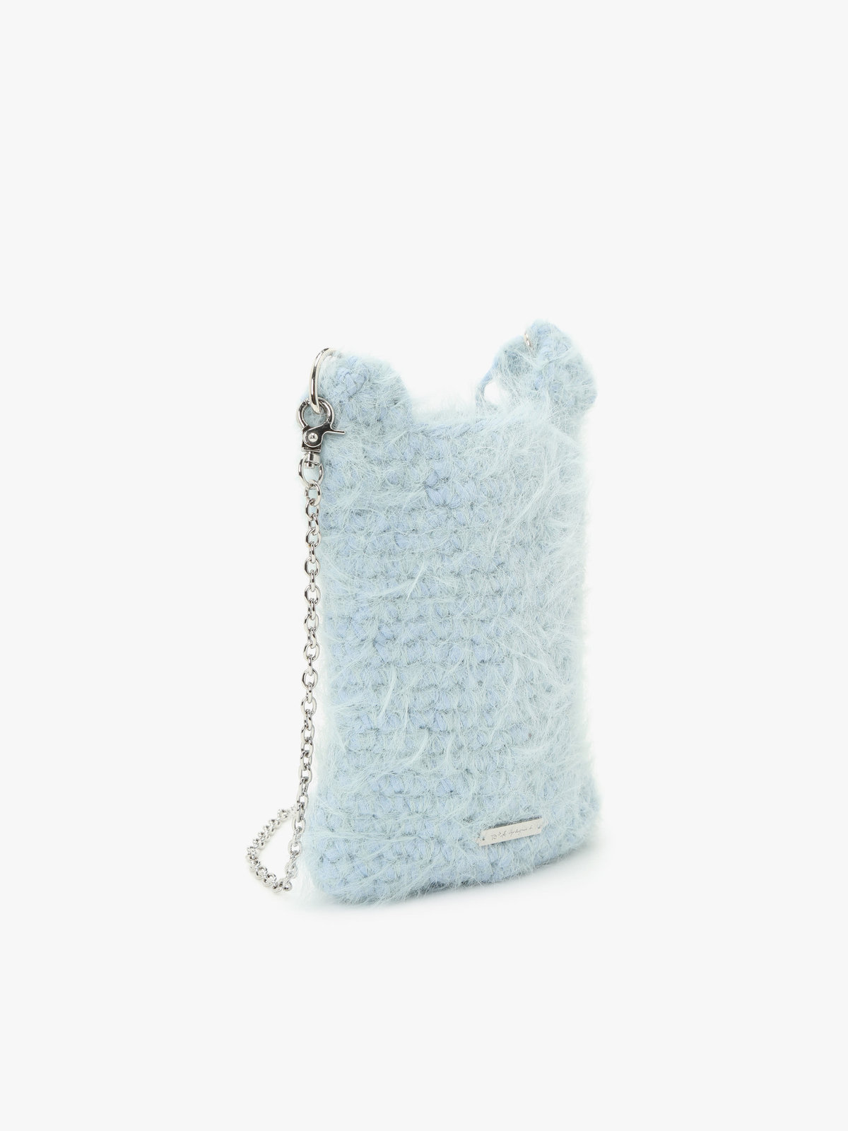 To b. by agnès b. 【Outlet】フラッフィー ミニ ポシェット ブルー