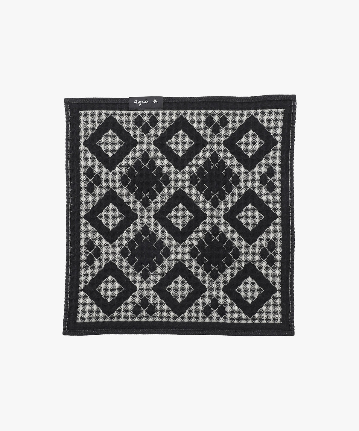 FEMME ウィメンズ ハニカム織 タオルハンカチ グレー